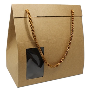 80Pcs Brown Blank Kraft Paper Box Packaging with Window Handle String Sweets Candy Chocolate Gift Wedding Party 2 Style
80Pcs Brown Blank Kraft Paper Box Packaging with Window Handle String Sweets Candy Chocolate Gift Wedding Party 2 Style