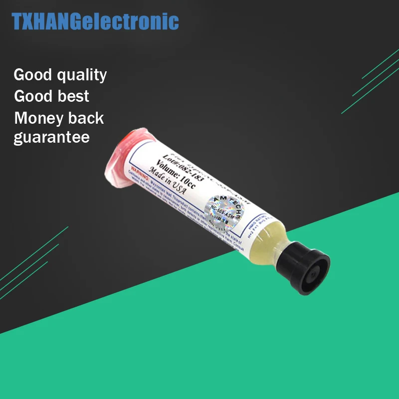 NC-559-ASM-UV BGA PCB No-Clean Solder Paste Welding Advanced Oil Flux Grease 10cc NC-559 Soldering Repair Tools
NC-559-ASM-UV BGA PCB No-Clean Solder Paste Welding Advanced Oil Flux Grease 10cc NC-559 Soldering Repair Tools
