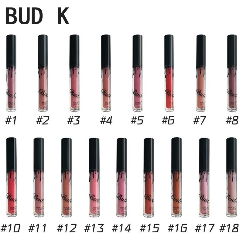 BUD K 18 color Matte Velvet Lip gloss Liquid Lipstick Moisturizer Long Lasting Lip Makeup Beauty
BUD K 18 color Matte Velvet Lip gloss Liquid Lipstick Moisturizer Long Lasting Lip Makeup Beauty
