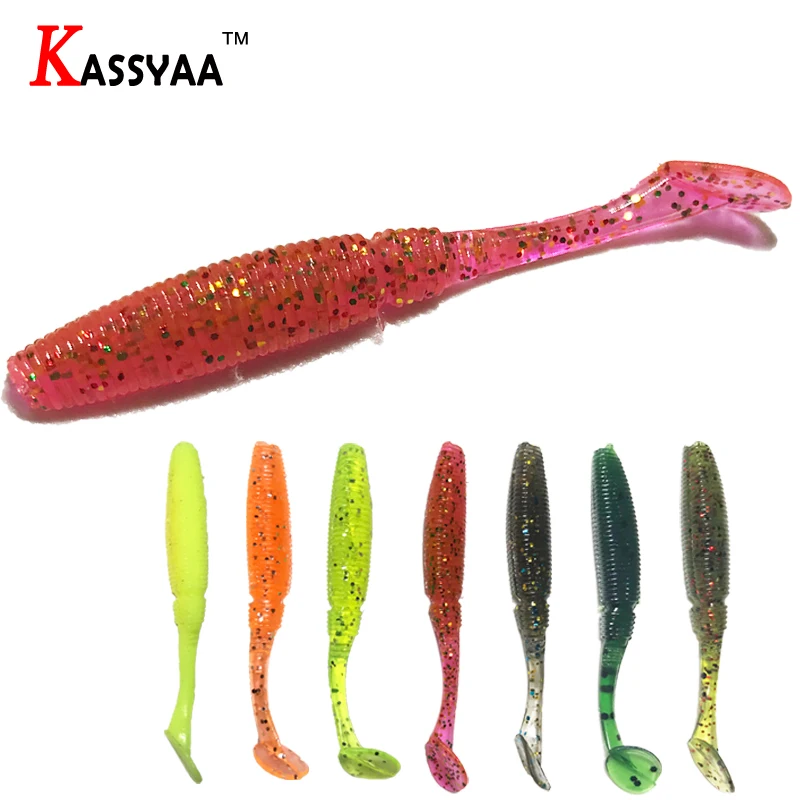 KASSYAA Fishing Soft Lure T Tail Silicone Baits 20pcs 50mm 0.8 Smell Fishing Shrimp Swimbait Lifelike Plastic Lure Bass Jerkbait
KASSYAA Fishing Soft Lure T Tail Silicone Baits 20pcs 50mm 0.8 Smell Fishing Shrimp Swimbait Lifelike Plastic Lure Bass Jerkbait