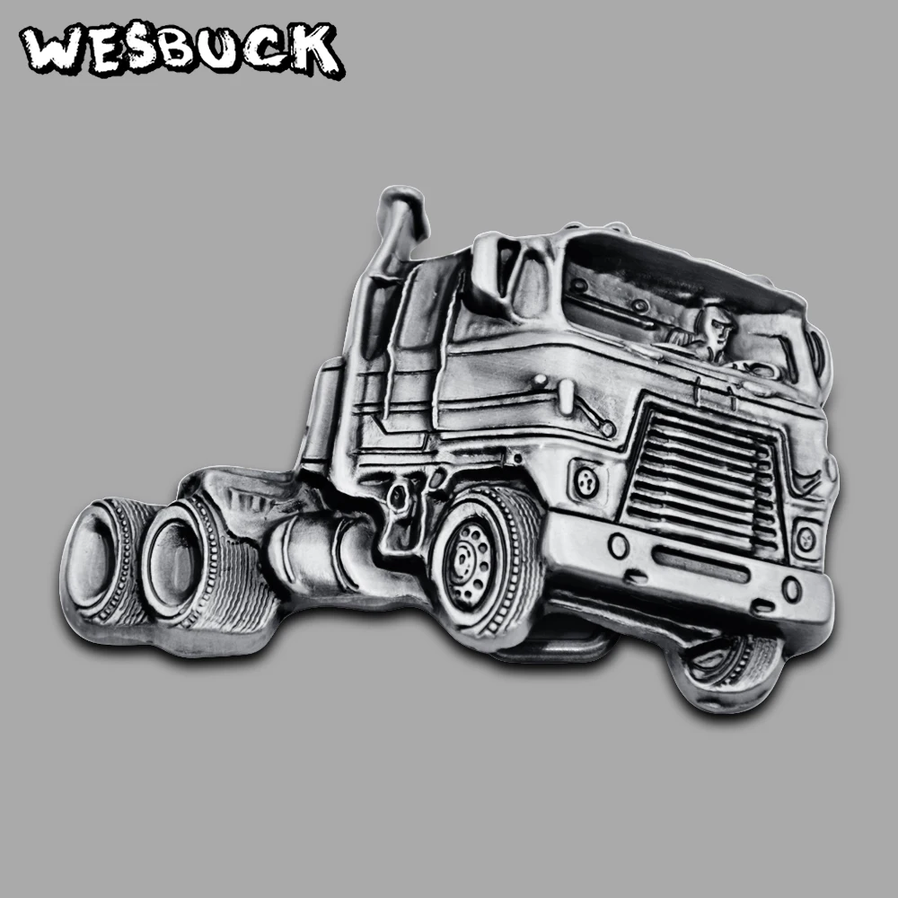 WesBuck Brand Truck Men Belt Buckle Head Suitable For 4cm Width Belt, Retro Metal Belt Buckle With PU Belt
WesBuck Brand Truck Men Belt Buckle Head Suitable For 4cm Width Belt, Retro Metal Belt Buckle With PU Belt
