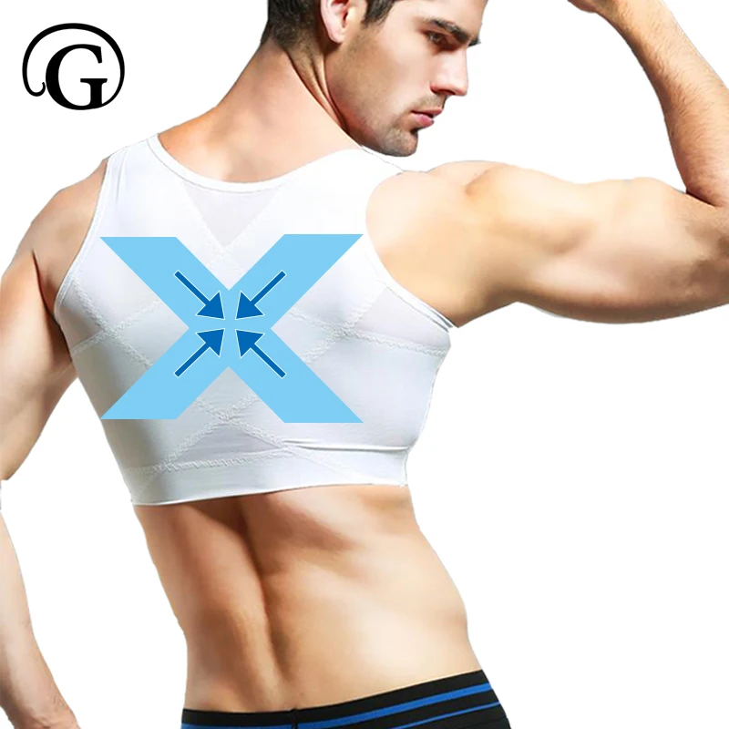 8232 Gynecomastia Back Corrector PRAYGER Men Chest Girdle Posture Humback Supportor Slimming Chest Body Shaper Control Tops
8232 Gynecomastia Back Corrector PRAYGER Men Chest Girdle Posture Humback Supportor Slimming Chest Body Shaper Control Tops