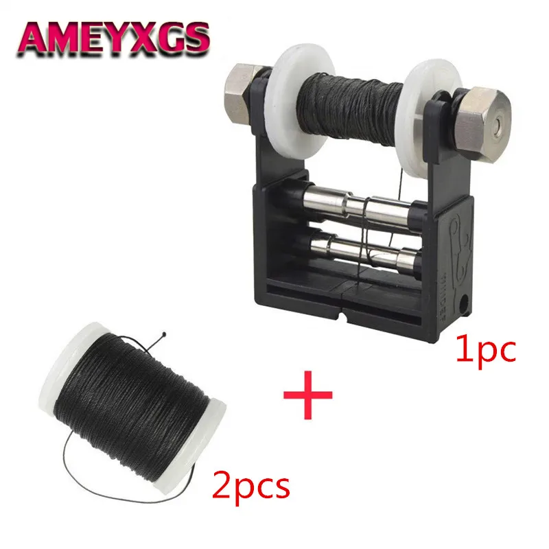 1Set Archery Bowstring Server Jig Metal + Serving Thread Cord Line Bow String Protector Line Cord Spool Tool Hunting Accessories
1Set Archery Bowstring Server Jig Metal + Serving Thread Cord Line Bow String Protector Line Cord Spool Tool Hunting Accessories