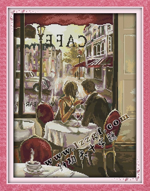 Needlework,DIY Cross stitch, Embroidery kit, the coffee lover couple pattern Cross-Stitch sewing kit for home decor gift
Needlework,DIY Cross stitch, Embroidery kit, the coffee lover couple pattern Cross-Stitch sewing kit for home decor gift