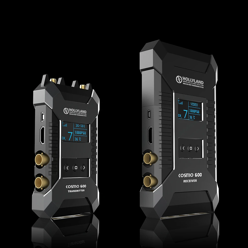HOLLYLAND COSMO 600FT Professional Wireless HD Video Transmission System TX & RX 3G-SDI HDMI 1080
HOLLYLAND COSMO 600FT Professional Wireless HD Video Transmission System TX & RX 3G-SDI HDMI 1080