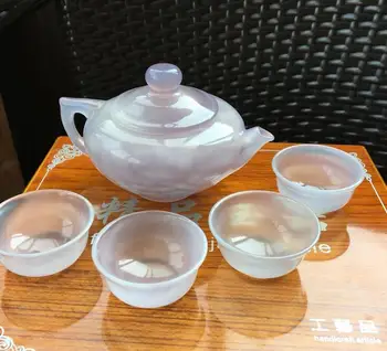 Pure hand-carved Brazilian violet teapot Ornaments Elegant Crafts fine jewelry
Pure hand-carved Brazilian violet teapot Ornaments Elegant Crafts fine jewelry