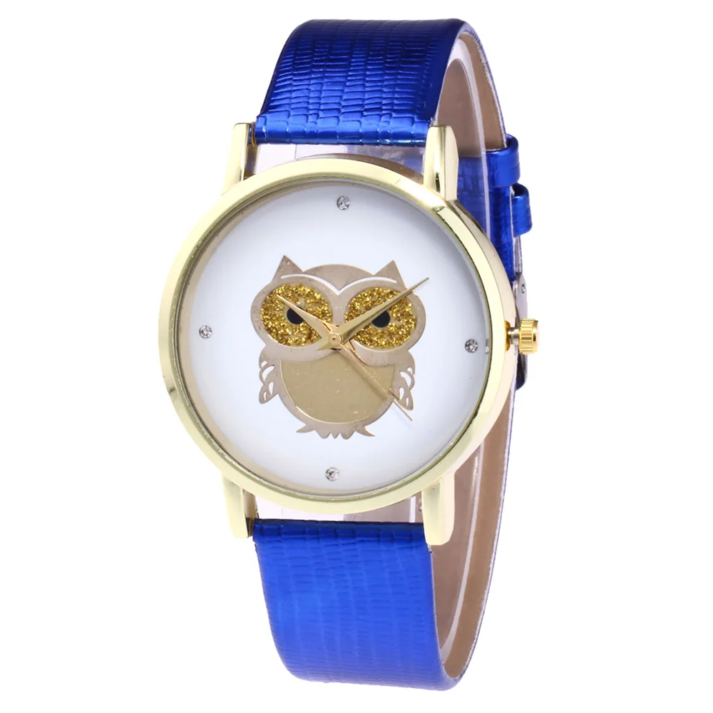 

ZhouLianFa New Women'S Watch Crocodile Pattern Strap Owl Pattern Simple And Creative Quartz Watch With Gift Box 5 Types