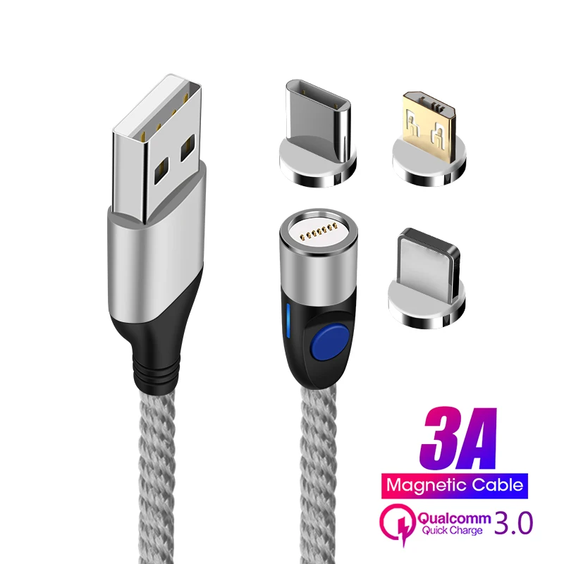 1M 2M Magnetic Mobile Phone Cable For iPhone Quick Charge 3.0 Magnet Data Wire Micro USB Type C PD Fast Charging Charger Cables
1M 2M Magnetic Mobile Phone Cable For iPhone Quick Charge 3.0 Magnet Data Wire Micro USB Type C PD Fast Charging Charger Cables