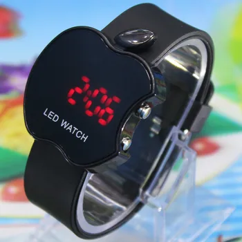 Fashion Men Women Casual Sports Bracelet Watches White LED Electronic Digital Apple Silicone Wrist Watch for Children Kids
Fashion Men Women Casual Sports Bracelet Watches White LED Electronic Digital Apple Silicone Wrist Watch for Children Kids