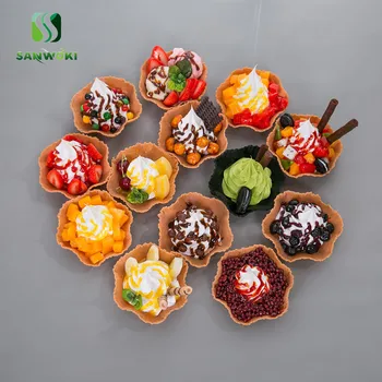 Simulation food model Simulation fancy ice cream prop bowl crispy ice cream model ice cream model fake dessert sample for custom
Simulation food model Simulation fancy ice cream prop bowl crispy ice cream model ice cream model fake dessert sample for custom