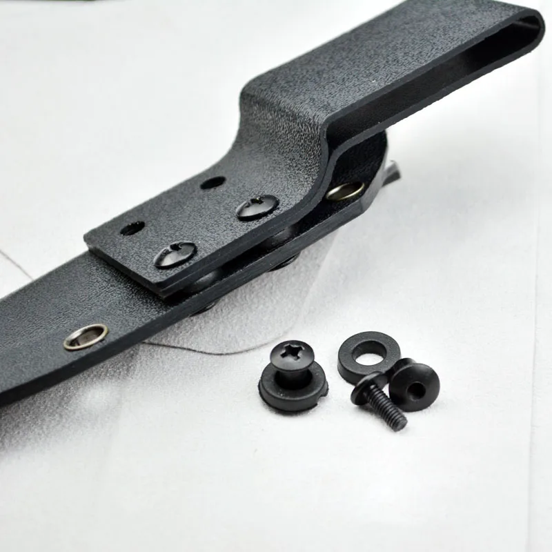 10Pieces back clips Screw for Kydex K sheath Thermoplastic board Sheet DIY knife scabbard Protector
10Pieces back clips Screw for Kydex K sheath Thermoplastic board Sheet DIY knife scabbard Protector
