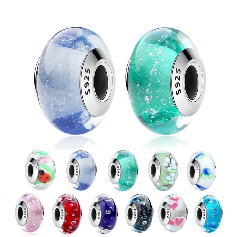High Quality Silver Jewelry Charms For DIY Jewelry Making Transparent Murano Glass Beads CZ Charm fit Pan Bracelet&Bangle HSZ042
High Quality Silver Jewelry Charms For DIY Jewelry Making Transparent Murano Glass Beads CZ Charm fit Pan Bracelet&Bangle HSZ042