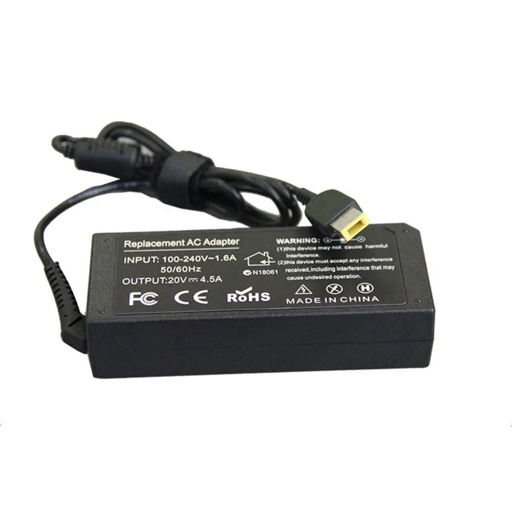 BEESCLOVER 20V 4.5A Squre USB Power Supply Adapter Laptop Charger for Lenovo ThinkPad T460s Notebook PC r20
BEESCLOVER 20V 4.5A Squre USB Power Supply Adapter Laptop Charger for Lenovo ThinkPad T460s Notebook PC r20