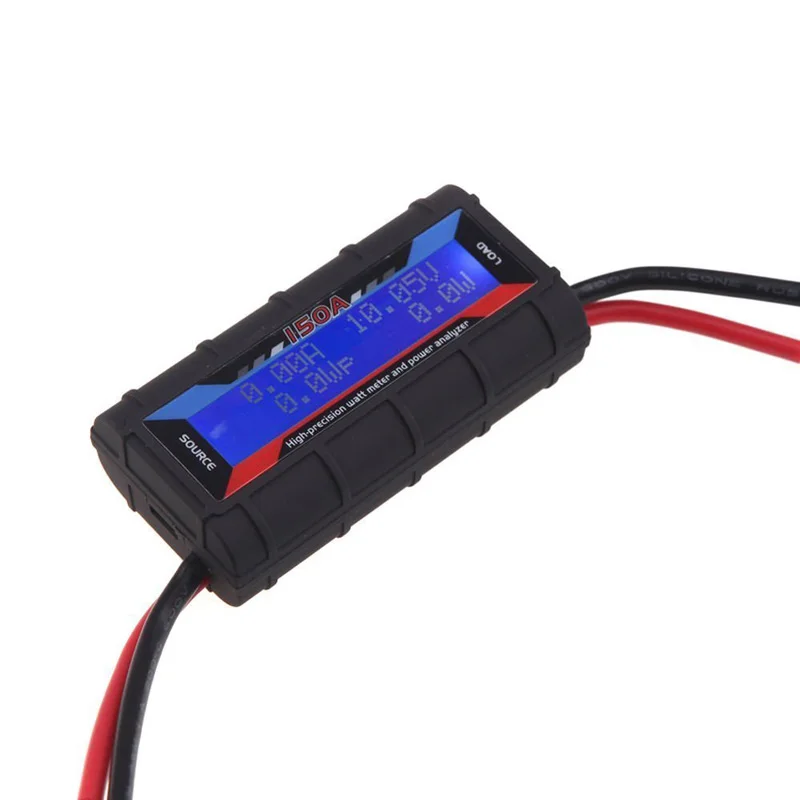 150Amp Power Analyzer RC Watt Meter DC Electricity Usage Monitor for RC Battery Solar Wind Power GQ999
150Amp Power Analyzer RC Watt Meter DC Electricity Usage Monitor for RC Battery Solar Wind Power GQ999