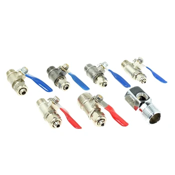 8mm 10mm 1/4" 3/8" OD Hose Tube 1/4"BSP 1/2BSP Male Thread Straight 2 Way Metal Ball Valve Ro Water Fitting Pneumatic Air Oil
8mm 10mm 1/4" 3/8" OD Hose Tube 1/4"BSP 1/2BSP Male Thread Straight 2 Way Metal Ball Valve Ro Water Fitting Pneumatic Air Oil