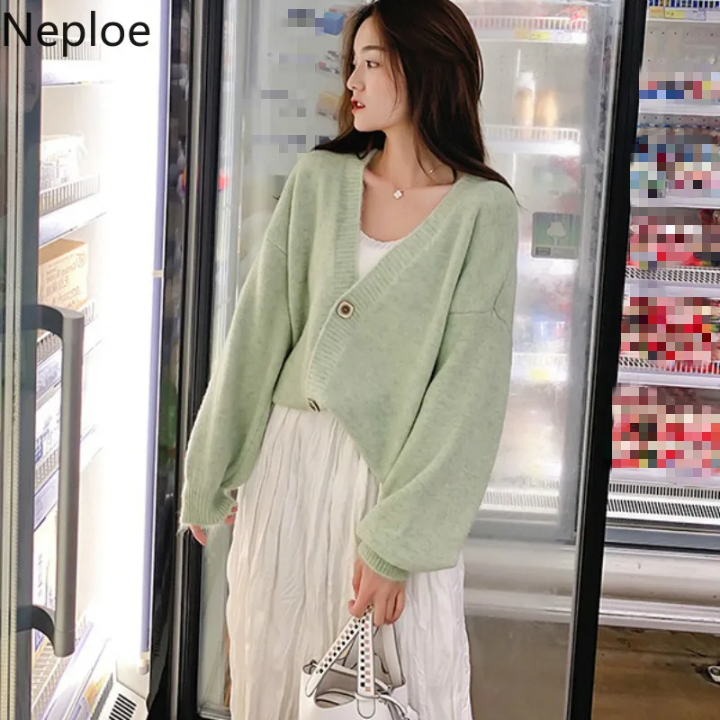 Neploe Korean Autumn Crazy Style Loose Knitted Sweaters V Neck Solid Butterfly Sleeve Fairy Pullovers Elegant Sweater 45576
Neploe Korean Autumn Crazy Style Loose Knitted Sweaters V Neck Solid Butterfly Sleeve Fairy Pullovers Elegant Sweater 45576