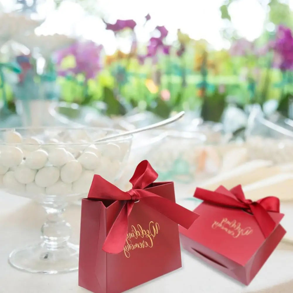 5pcs Kraft Paper Wedding Candy Box with Ribbon Chocloate Package Gift Box Bag For Engagement Bridal Shower Party Guest Return
5pcs Kraft Paper Wedding Candy Box with Ribbon Chocloate Package Gift Box Bag For Engagement Bridal Shower Party Guest Return