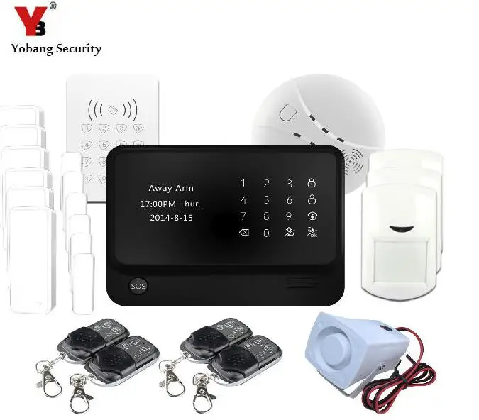 YoBang Security Home Security Touch Keyboard GPRS Wireless Alert System IOS Android APP Control Smoke Sensor WIFI Keyboard .
YoBang Security Home Security Touch Keyboard GPRS Wireless Alert System IOS Android APP Control Smoke Sensor WIFI Keyboard .