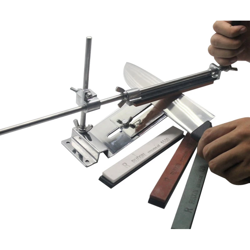 2016 New 1 Set Multifunction Profession Kitchen Sharpening Scissor Knife Blade Sharpener System with 4 Stones Whetstones Set
2016 New 1 Set Multifunction Profession Kitchen Sharpening Scissor Knife Blade Sharpener System with 4 Stones Whetstones Set