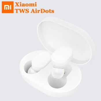 Xiaomi AirDots TWS Bluetooth Earphones Wireless In-ear Earbuds Earphone Headset with Mic and Charging Dock Box Smart AI Control
Xiaomi AirDots TWS Bluetooth Earphones Wireless In-ear Earbuds Earphone Headset with Mic and Charging Dock Box Smart AI Control