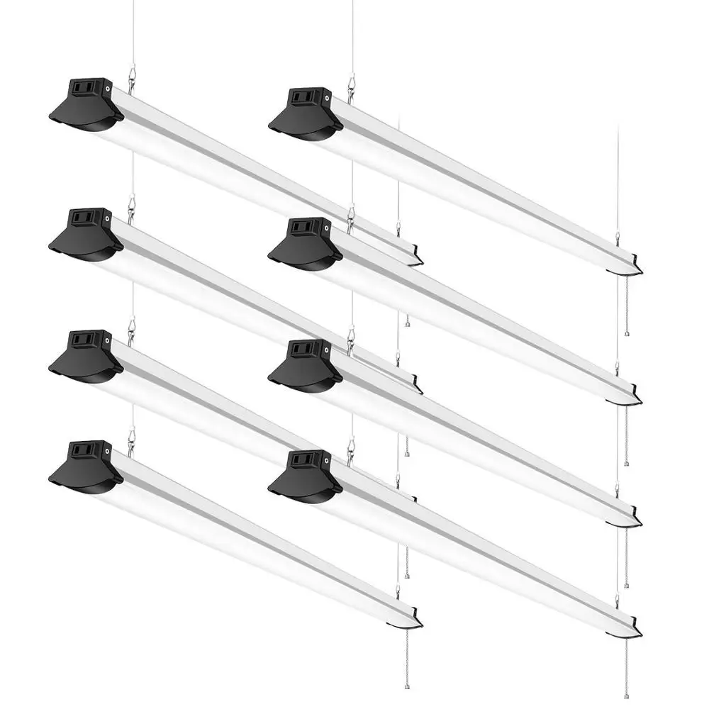 Led Tube Light Strip LED Lighting 4FT 50W Linkable LED Warehouse Garage Lights Workshop Light Plug in with Power Cord Pull Chain
Led Tube Light Strip LED Lighting 4FT 50W Linkable LED Warehouse Garage Lights Workshop Light Plug in with Power Cord Pull Chain
