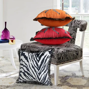 Creative Zebra Cushion Cover Luxury Hand Embroidery Pillow Cover Cojines Decorativos Para Sofa Decorative Throw Pillows Festival
Creative Zebra Cushion Cover Luxury Hand Embroidery Pillow Cover Cojines Decorativos Para Sofa Decorative Throw Pillows Festival
