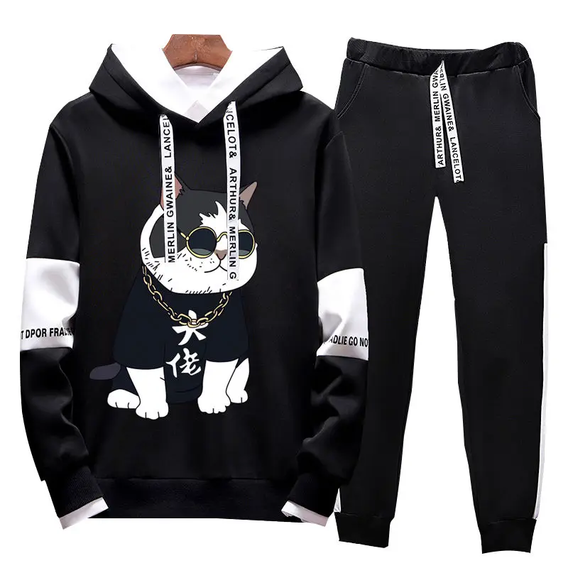 Two sets of students in spring and autumn men Korean version of the fashion jacket long-sleeved sportswear youth leisure cloth
Two sets of students in spring and autumn men Korean version of the fashion jacket long-sleeved sportswear youth leisure cloth