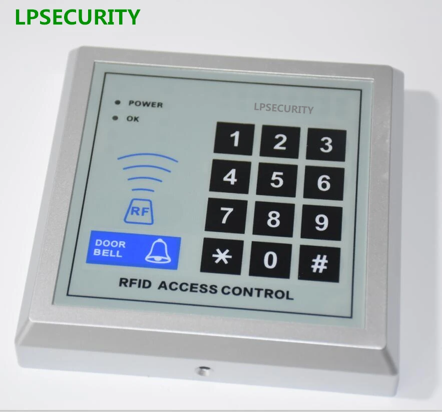 Считыватель RFID для дверей 400 пользователей 125 кГц идентификация управление
