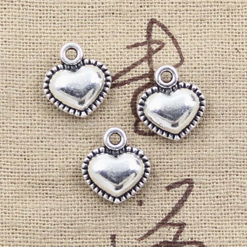 12pcs Charms Lovely Heart 13x12mm Antique Tibetan Silver Color Pendant Findings Accessories DIY Vintage Choker Handmade Jewelry
12pcs Charms Lovely Heart 13x12mm Antique Tibetan Silver Color Pendant Findings Accessories DIY Vintage Choker Handmade Jewelry