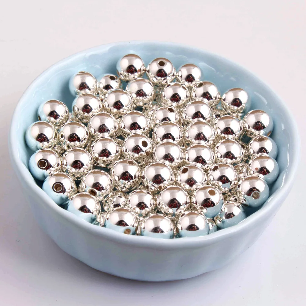 Kwoi vita Fashion Shiny silver Round CCB Acrylic Spacer Beads for Chunky Necklace Jewelry Finding
Kwoi vita Fashion Shiny silver Round CCB Acrylic Spacer Beads for Chunky Necklace Jewelry Finding
