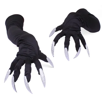 Long fingernail GLOVES HALLOWEEN hollowen Cosplay props hand sleeve claws performing sleeve cuff
Long fingernail GLOVES HALLOWEEN hollowen Cosplay props hand sleeve claws performing sleeve cuff