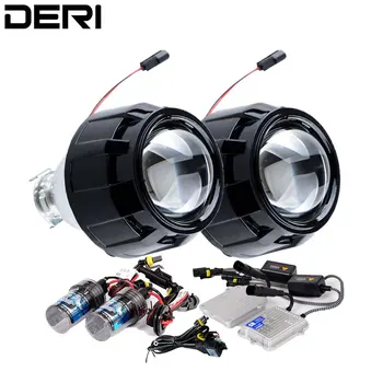 2.5 inch Black HID Bi xenon Projector Lens Retrofit Kit 55W AC Fast Start Ballast H1 Xenon Lamp 4300K 6000K 8000K Car Styling
2.5 inch Black HID Bi xenon Projector Lens Retrofit Kit 55W AC Fast Start Ballast H1 Xenon Lamp 4300K 6000K 8000K Car Styling
