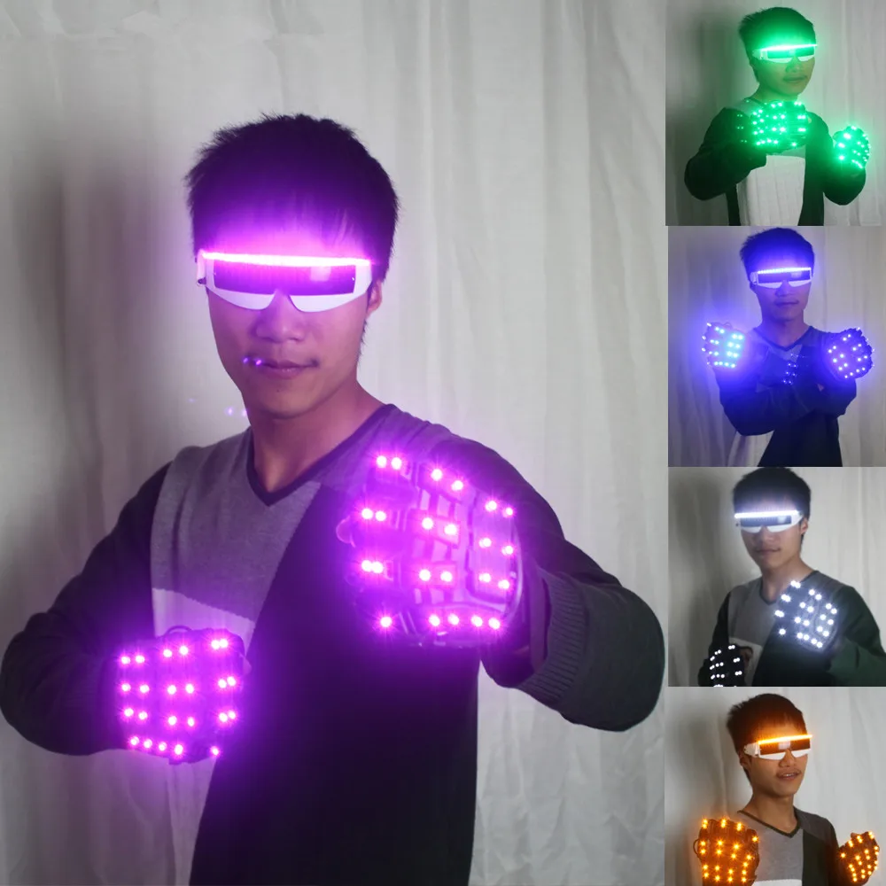 LED Gloves Luminous Flower Finger Light Gloves Party Supplies Dancing Club Props Stage LED Glove LED luminous Costumes
LED Gloves Luminous Flower Finger Light Gloves Party Supplies Dancing Club Props Stage LED Glove LED luminous Costumes