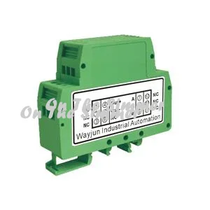 Two line 4-20mA circuit powered platinum thermistor Pt100/Pt1000 signal transmitter isolator WJ11
Two line 4-20mA circuit powered platinum thermistor Pt100/Pt1000 signal transmitter isolator WJ11