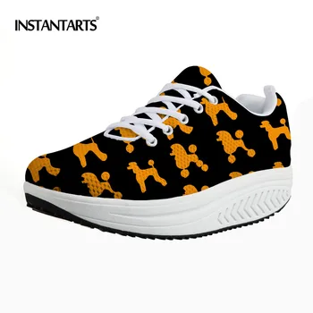 INSTANTARTS Cute Poodle Dog Sneakers Platform Women Fitness Toning Swing Shoes Lose Weight Wedge Slimming Shoes Female Sports
INSTANTARTS Cute Poodle Dog Sneakers Platform Women Fitness Toning Swing Shoes Lose Weight Wedge Slimming Shoes Female Sports