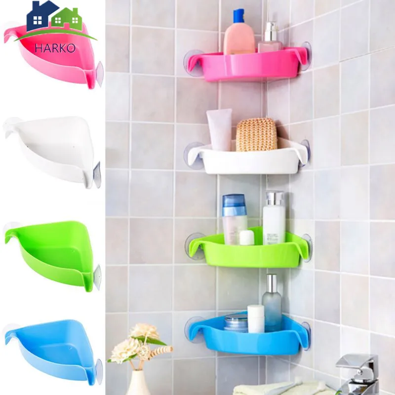 4 Colors Bathroom Corner Storage Rack Organizer Shower Wall Shelf with Suction Cup Home Bathroom Shelves
4 Colors Bathroom Corner Storage Rack Organizer Shower Wall Shelf with Suction Cup Home Bathroom Shelves
