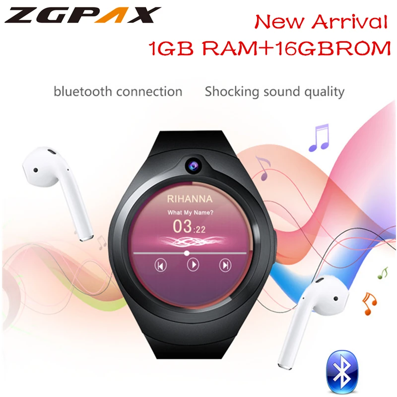 2018 Smart Watch Android 5.1 1GB 16GB Heart Rate Bluetooth WiFi GPS smartwatch MP3 player Recorder For Android iOS BT Calls
2018 Smart Watch Android 5.1 1GB 16GB Heart Rate Bluetooth WiFi GPS smartwatch MP3 player Recorder For Android iOS BT Calls