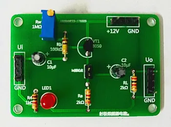 Free Shipping!!! Emitter follower circuit kit / electronic core skill detection circuit (parts)
Free Shipping!!! Emitter follower circuit kit / electronic core skill detection circuit (parts)