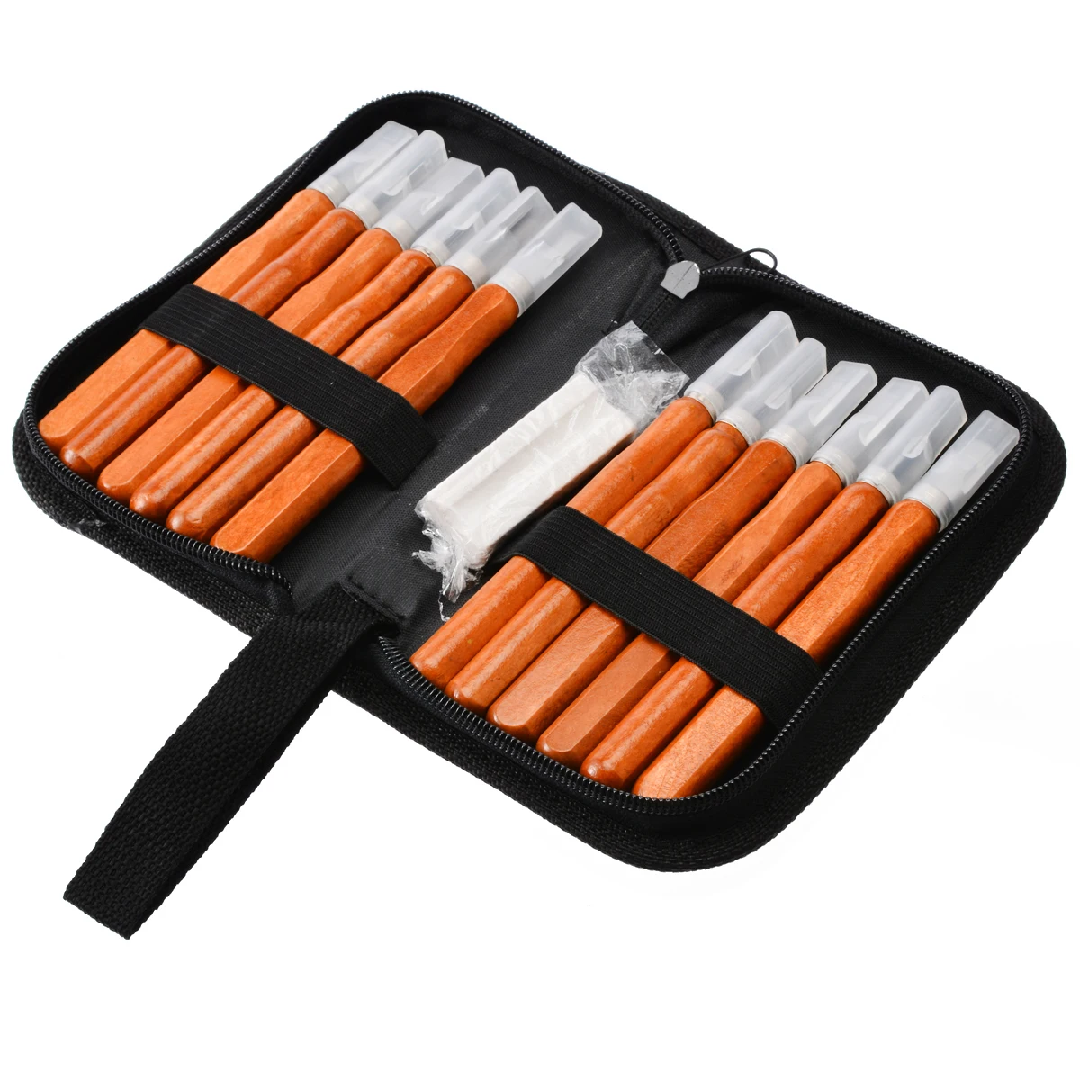 12pcs Wood Carving Chisel Knife Tool Set Woodworking Carving Knife Sculpture Sculpt Set Pottery Ceramic Clay Hand Tool Set