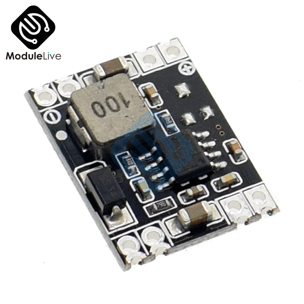 Mini Step Down Power Supply DC-DC Board Module 3A output 24V/12V to 5V 3.3V Buck Converter For Arduino Board Ultra-Small Size
Mini Step Down Power Supply DC-DC Board Module 3A output 24V/12V to 5V 3.3V Buck Converter For Arduino Board Ultra-Small Size