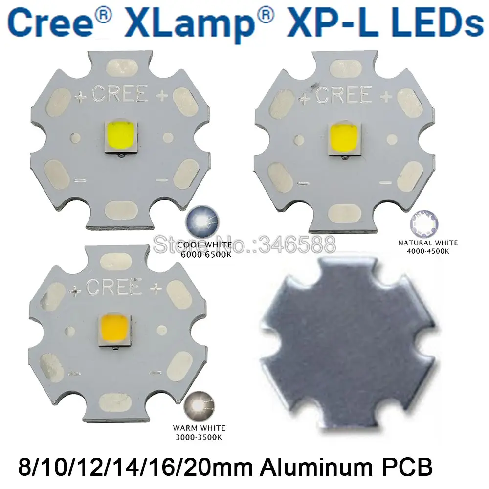 Светодиодный излучатель высокой плотности Cree XPL XP-L 10 Вт светильник теплый белый