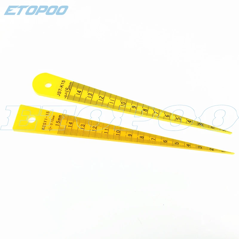 High quality PMMA 1-15mm plastic Toper Weld Gage KCS1-15 plastic Taper Gauge gap gauge feeler gauge tools
High quality PMMA 1-15mm plastic Toper Weld Gage KCS1-15 plastic Taper Gauge gap gauge feeler gauge tools