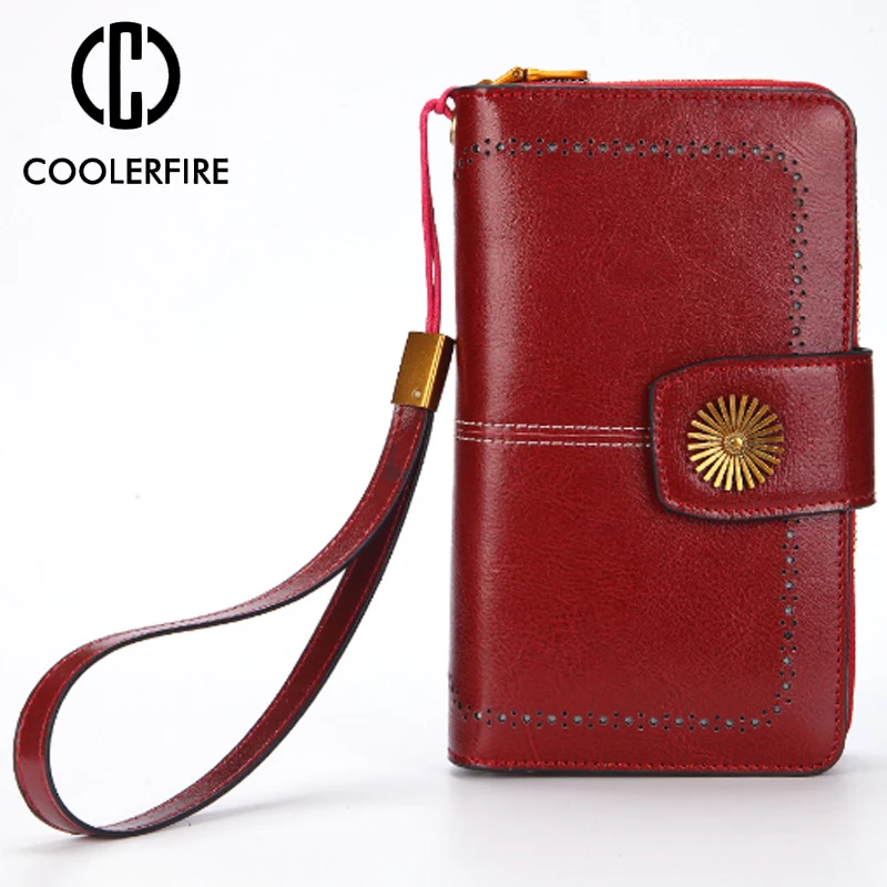 Fashion Genuine Leather Women Wallets Long Clutch Ladies Purses Card Holder Women Phone Bags large capacity Money Bags PJ109
Fashion Genuine Leather Women Wallets Long Clutch Ladies Purses Card Holder Women Phone Bags large capacity Money Bags PJ109