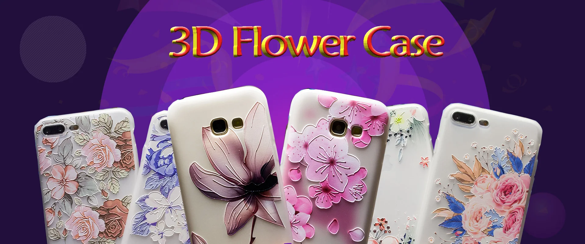 BROEYOUE Case For Samsung Galaxy J3 2016 3D Relief Silicone Case For Samsung J3 2016 Flower Ultra Thin Matte Phone Cases Cover