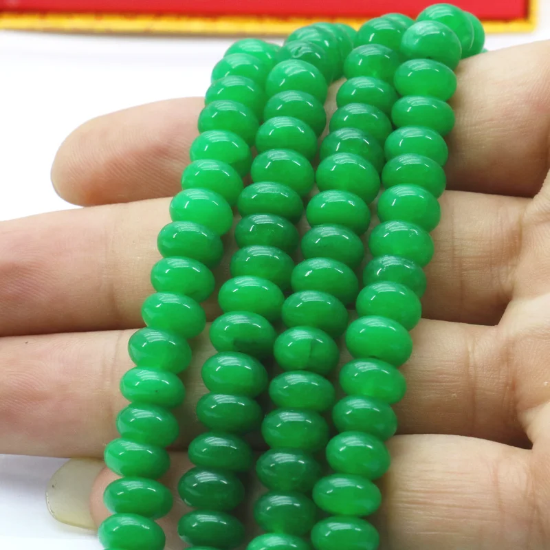 5x8mm Light green aventurine chalcedony abacus shaped loose beads 15" high quality DIY women jewelry making
5x8mm Light green aventurine chalcedony abacus shaped loose beads 15" high quality DIY women jewelry making