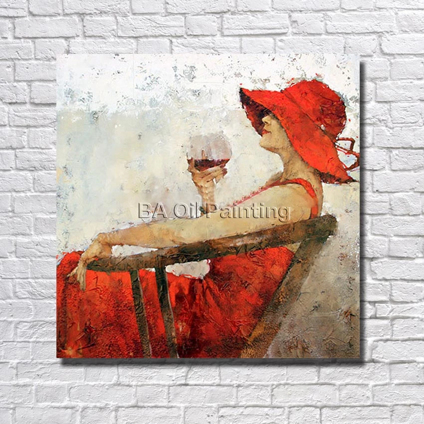 Free Shipping Hand Painted Canvas Art Women Oil Paintings Modern Decoration Wall Art Living Room Decor Pictures no Framed
Free Shipping Hand Painted Canvas Art Women Oil Paintings Modern Decoration Wall Art Living Room Decor Pictures no Framed