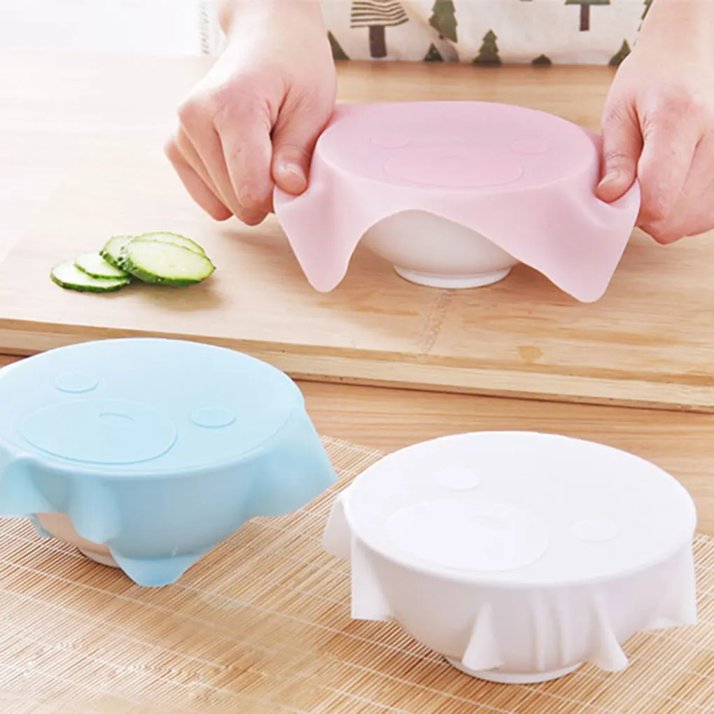 New Multifunctional Reusable Silicone Wrap Lid Food Fresh Keeping Sealer Cover Microwave Oven Heating Cover
New Multifunctional Reusable Silicone Wrap Lid Food Fresh Keeping Sealer Cover Microwave Oven Heating Cover
