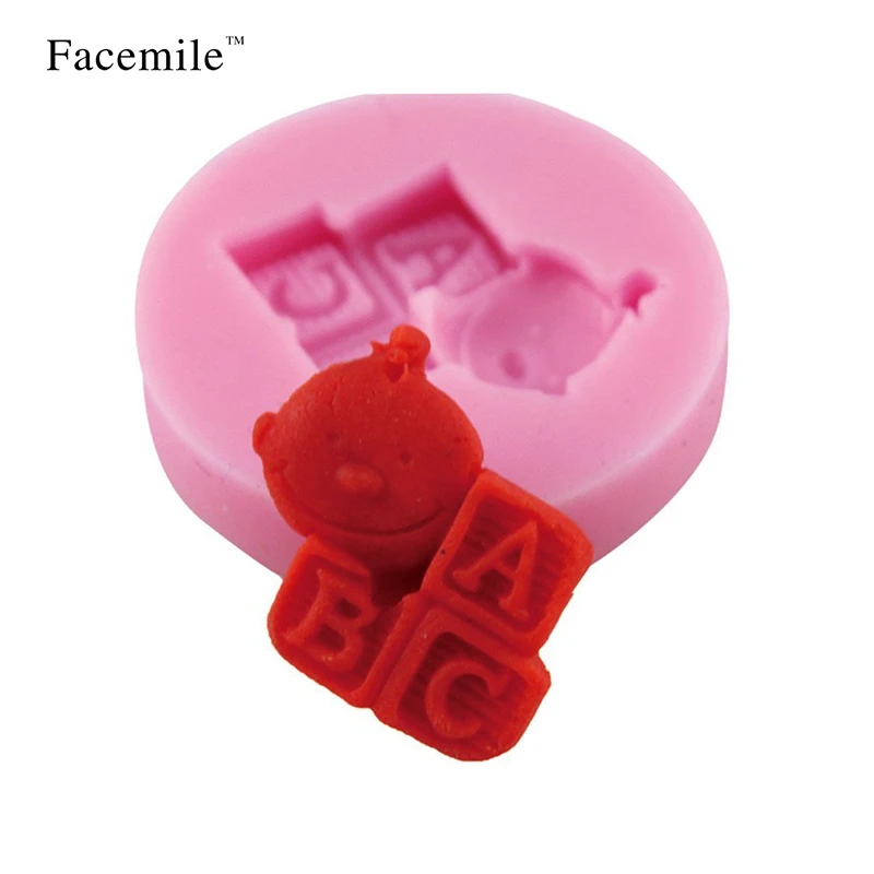 Baby ABC Letter Gift Mold Fondant Silicone Chocolate Candy Pastry Tool Bakeware Soap Mould Stencil Ice Tray Gift Tool 50-147
Baby ABC Letter Gift Mold Fondant Silicone Chocolate Candy Pastry Tool Bakeware Soap Mould Stencil Ice Tray Gift Tool 50-147