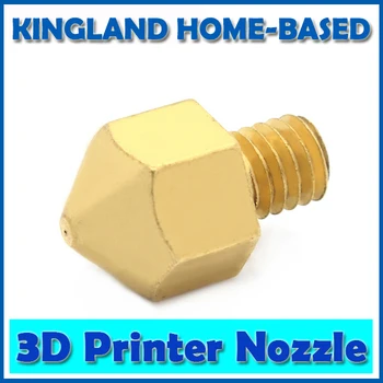 10 PCS 3D Printer Parts Threaded Nozzle 0.2/0.3/0.4/0.5mm Filament For V5/V6 Extruder Part M6
10 PCS 3D Printer Parts Threaded Nozzle 0.2/0.3/0.4/0.5mm Filament For V5/V6 Extruder Part M6