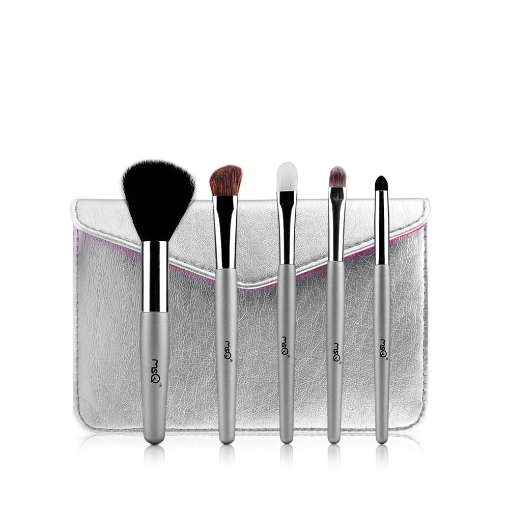 5pcs/Set Beauty Cosmetic Tool Make Up Brushes Female Fashion Facial Foundation Concealer Brush Kit With Silver PU Leather Pouch
5pcs/Set Beauty Cosmetic Tool Make Up Brushes Female Fashion Facial Foundation Concealer Brush Kit With Silver PU Leather Pouch